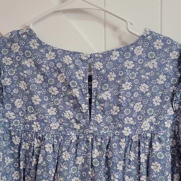 Hyacinth House Tuckernuck Romi Blue Floral Dress M - Picture 6 of 6
